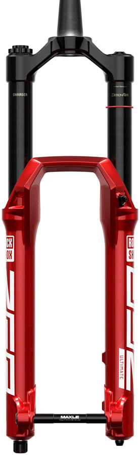 RockShox ZEB Ultimate Charger 3.1 RC2 Suspension Fork - 27.5", 170 mm, 15 x 110 mm, 44 mm Offset, Red, A3