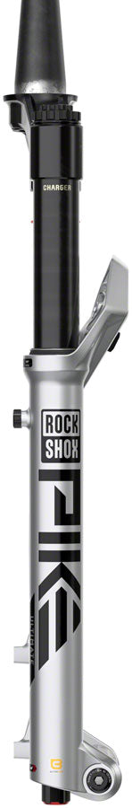 RockShox Pike Ultimate Charger 3.1 RC2 Suspension Fork - 27.5" 140 mm 15 x 110 mm 37 mm Offset Silver C2