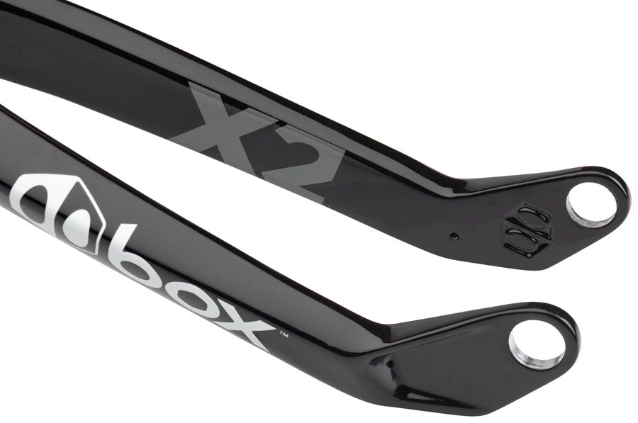 BOX One X2 Pro Carbon BMX Fork - 1 1/8" 20mm Black 24"