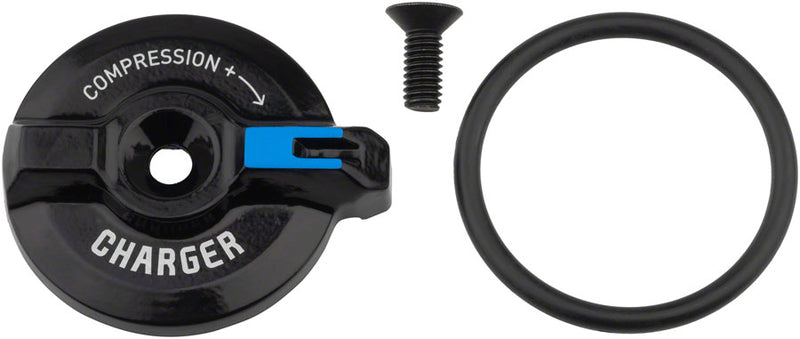 RockShox Compression Damper Knob Kit - Crown Charger RC ZEB Select A2+/Lyrik Select D1+/Pike Select C1+ 2023+