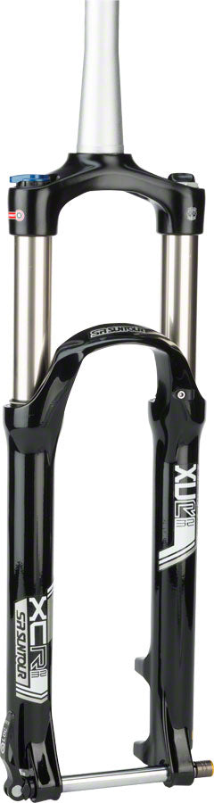 SR Suntour XCR Air LO-R Suspension Fork - 27.5" Tapered Steerer 120mm 100x15mm Disc BLK