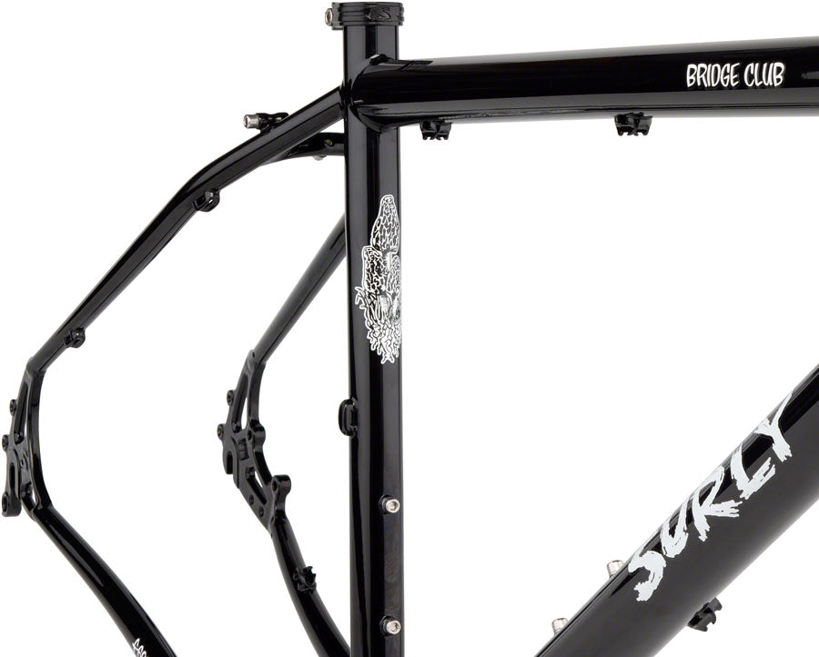 Surly Bridge Club Frameset - 27.5" Steel Trevors Closet Black X-Small