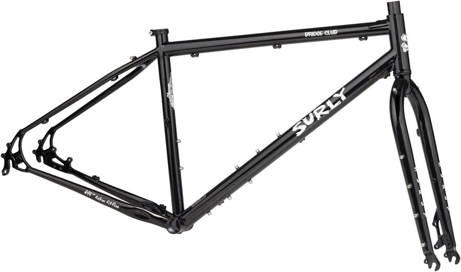 Surly Bridge Club Frameset - 27.5" Steel Trevors Closet Black Medium