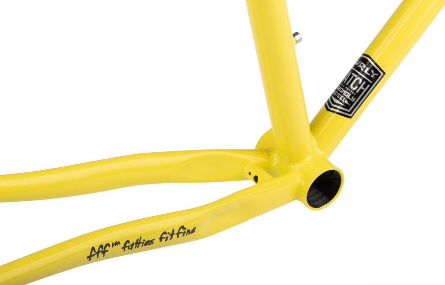 Surly Steamroller Frameset - 700c Steel Banana Candy Yellow 49cm