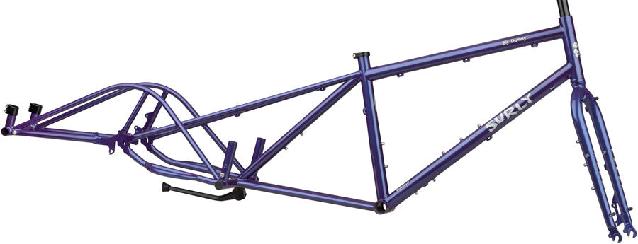 Surly Big Dummy Cargo Framekit - 26" Steel Bruised Ego Purple Large