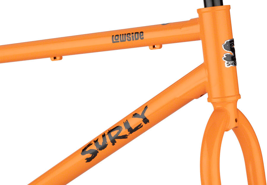 Surly Lowside Frameset - 27.5" Steel Dream Tangerine X-Small