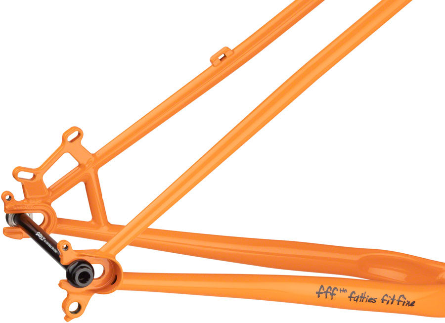 Surly Lowside Frameset - 27.5" Steel Dream Tangerine X-Small