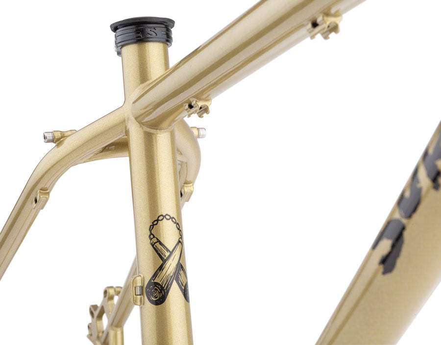 Surly Karate Monkey Frameset - 27.5" Steel Fools Gold X-Small