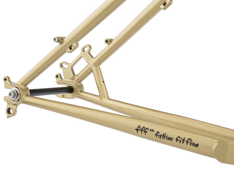 Surly Karate Monkey Frameset - 27.5" Steel Fools Gold X-Small