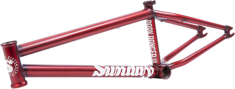 Sunday Park Ranger BMX Frame -  20.75" TT Matte Translucent Red