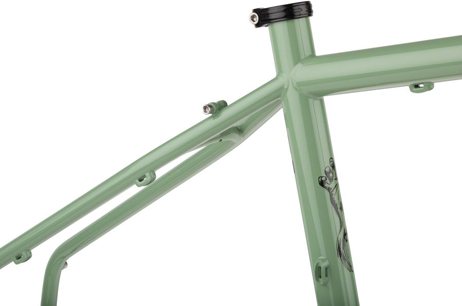 Surly Grappler Frameset - 27.5 Steel Sage Green X-Small