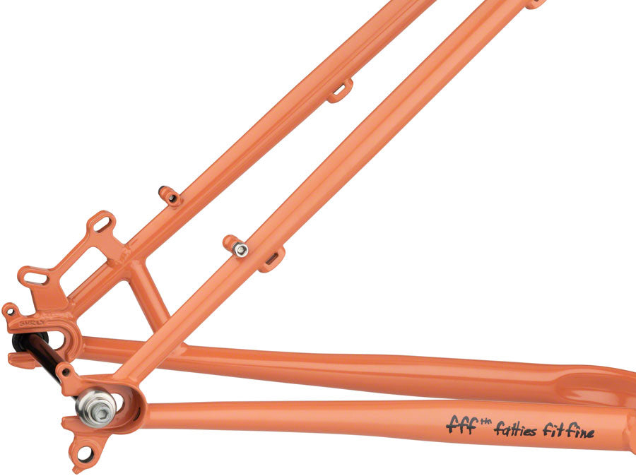 Surly Karate Monkey Frameset - 27.5" Steel Peach Salmon Sundae X-Small