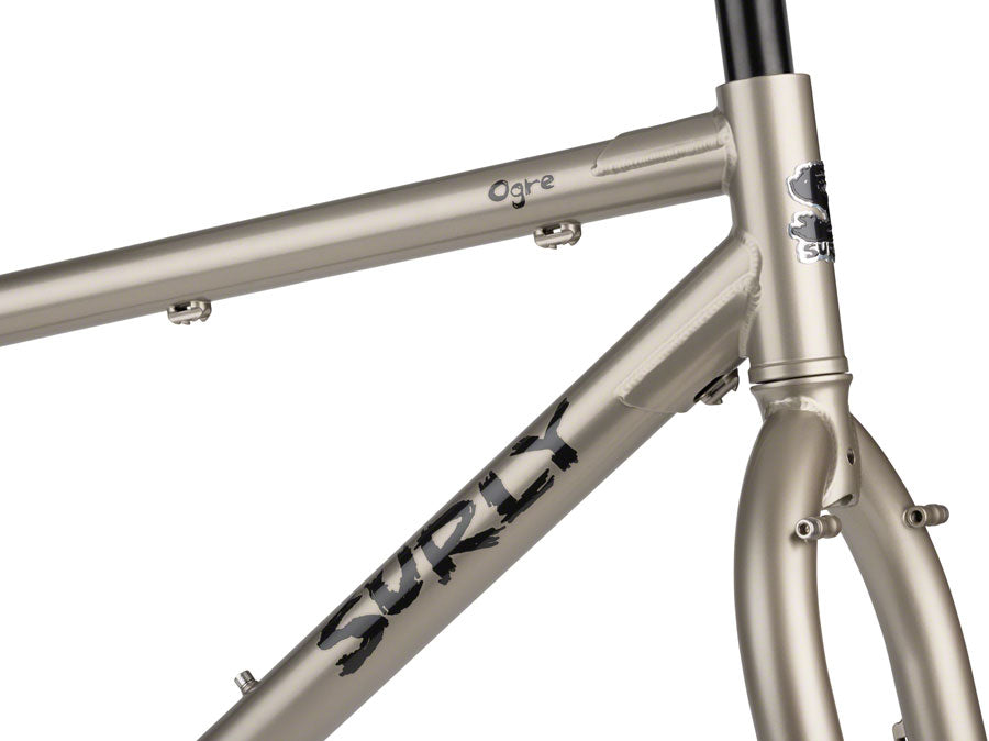 Surly Ogre Frameset - 29" Steel Champagne Supernova Small