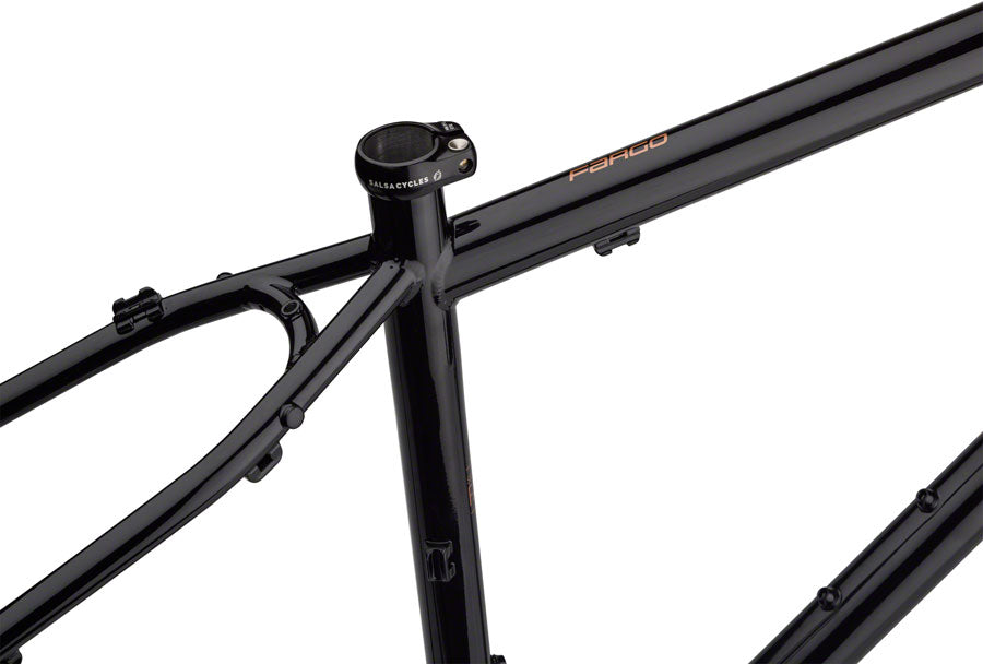 Salsa Fargo Frameset - 29" Steel Black X-Small