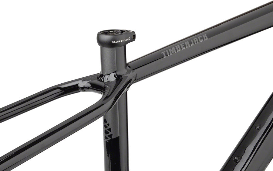 Salsa Timberjack Frame - 29"/27.5" Aluminum Black X-Small