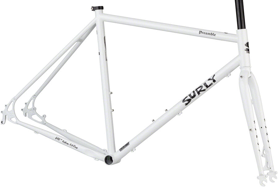 Surly Preamble Frameset - 650b Thorfrost White X-Small