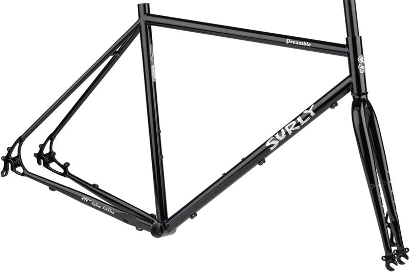 Surly Preamble Frameset - 700c Black Medium