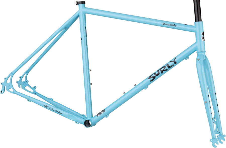 Surly Preamble Frameset - 650b Skyrim Blue X-Small