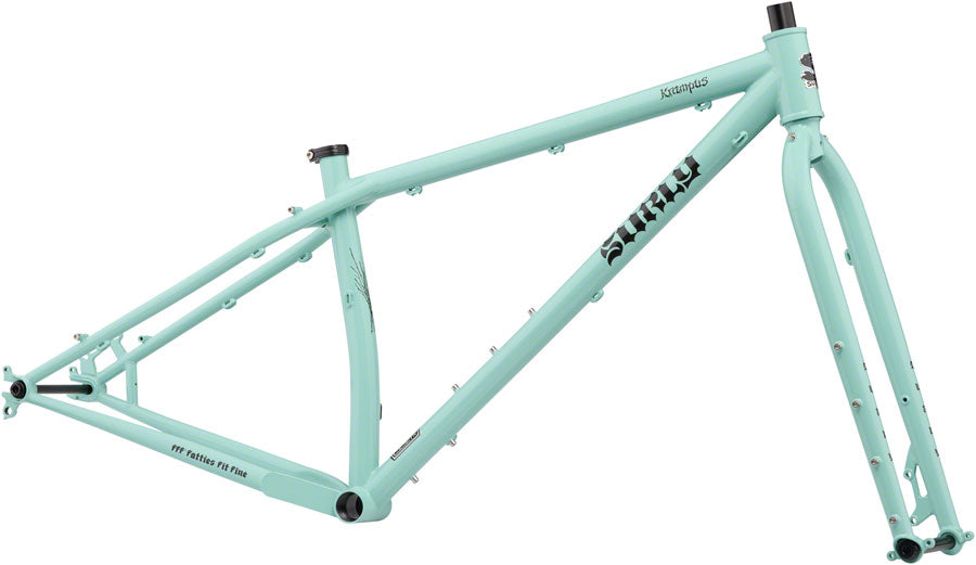 Surly Krampus Frameset - 29" Steel Blue Oyster Coat Small