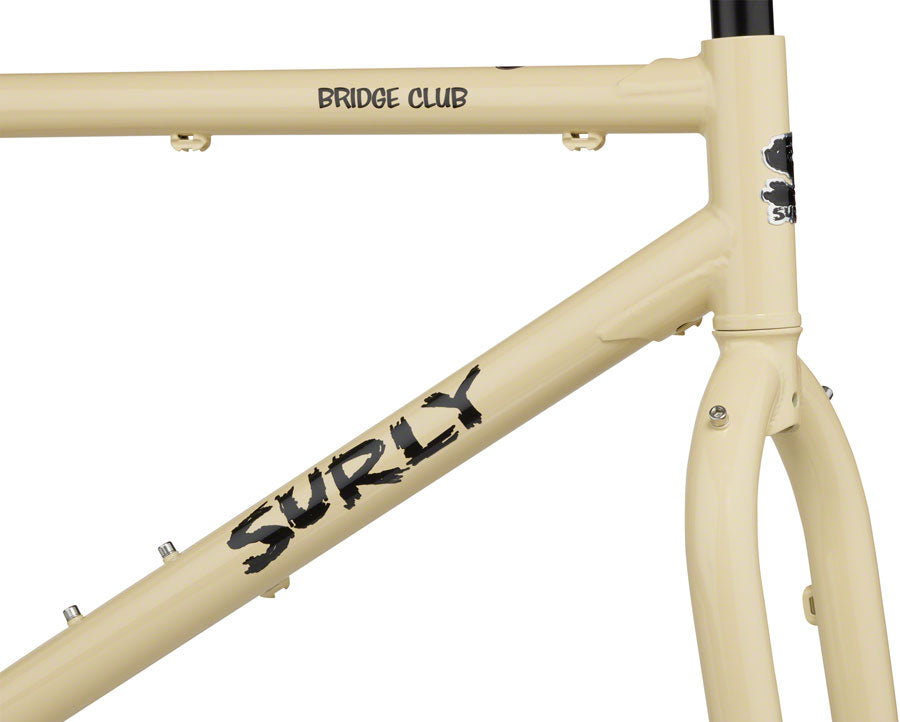 Surly Bridge Club Frameset - 27.5"/700c Steel Whipped Butter X-Small