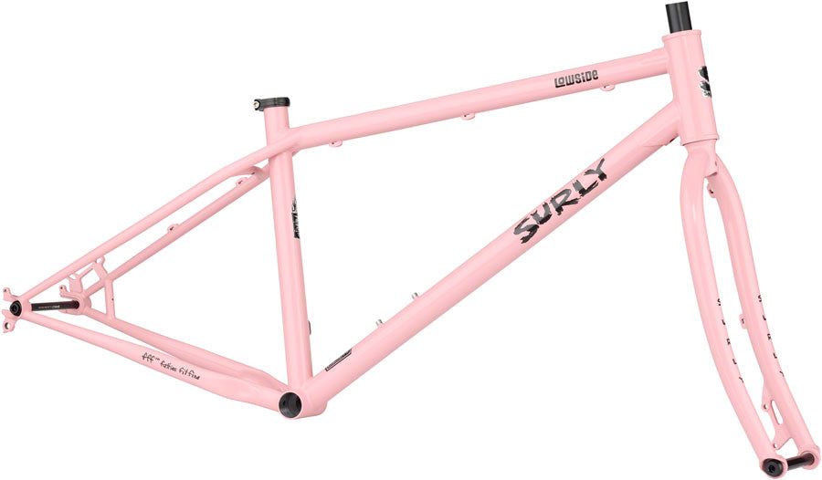 Surly Lowside Frameset - 26" Steel New Pig Smell X-Small