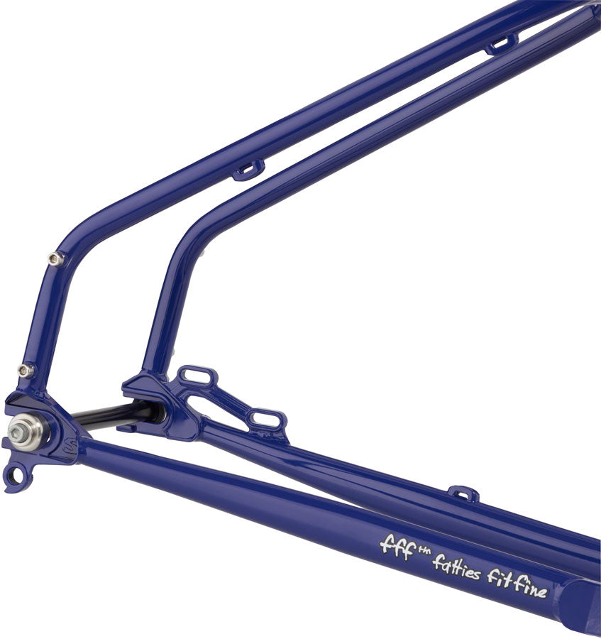 Surly  Grappler Frameset - 27.5 Steel Subterranean Homesick Blue Medium