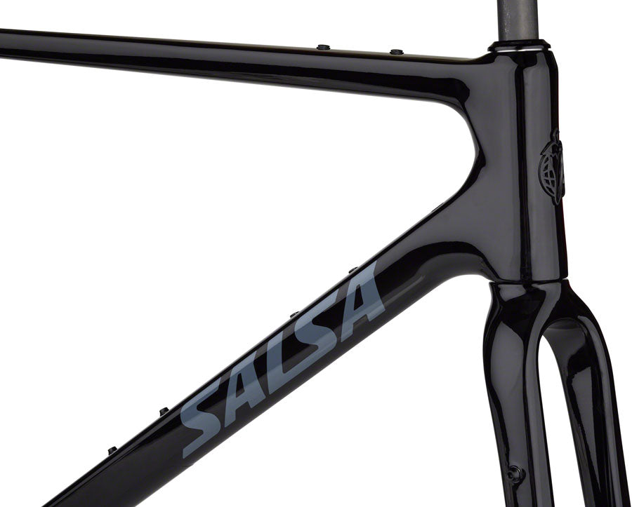 Salsa Warbird C Frameset - 700c Carbon Black 59cm