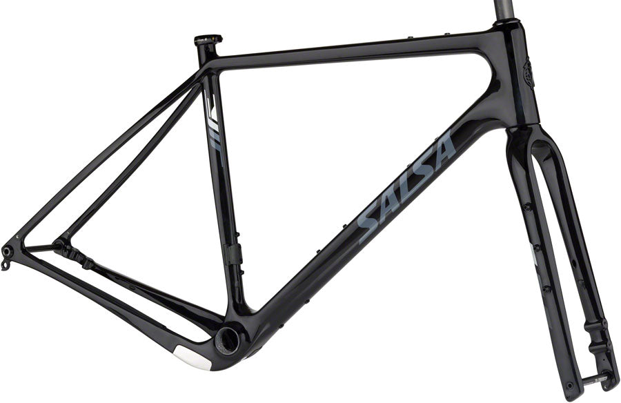 Salsa Warbird C Frameset - 700c Carbon Black 61cm