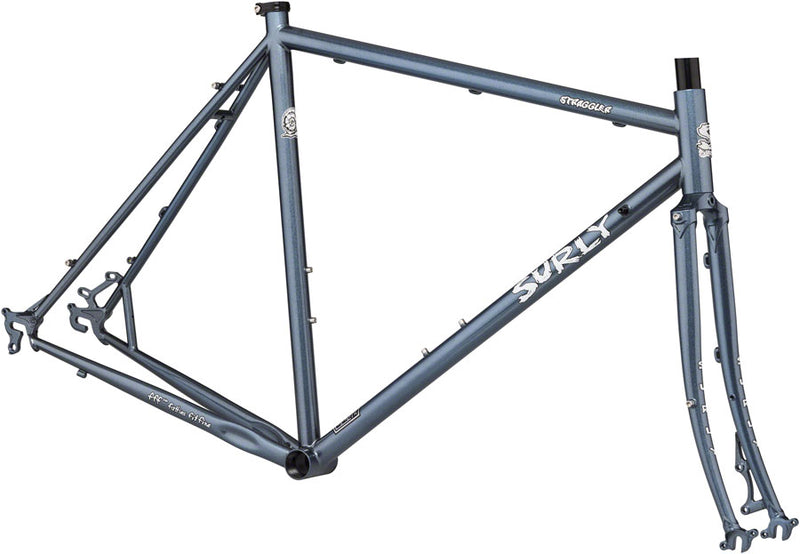 Surly Straggler Frameset - 650b Steel Cold Steel Blue 38cm