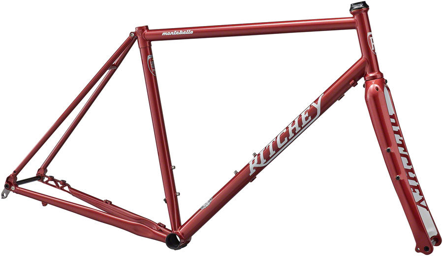 Ritchey Montebello Frameset - 700c Steel Hot Sauce X-Small