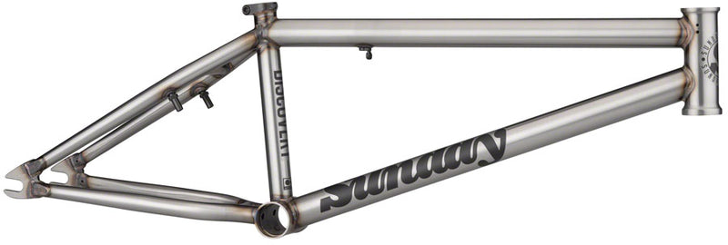 Sunday Discovery BMX Frame - 21" TT Matte Raw