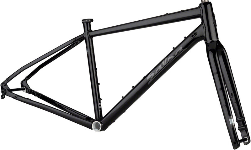 Salsa Journeyer Drop Bar Frameset - 700c/650b Aluminum Black 51cm