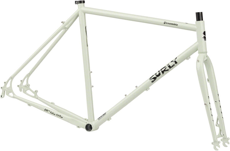 Surly Preamble Frameset - 650b Steel Best Buds Green X-Small