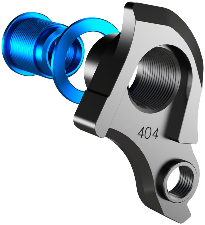 Wheels Manufacturing Universal Derailleur Hanger - 404-5 For Frames designed to accept SRAM UDH BLK/Teal