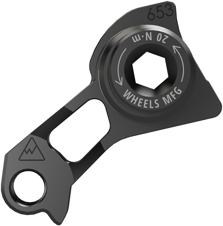 Wheels Manufacturing Derailleur Hanger - 653 SRAM UDH use Shimano MTB Rear Derailleurs