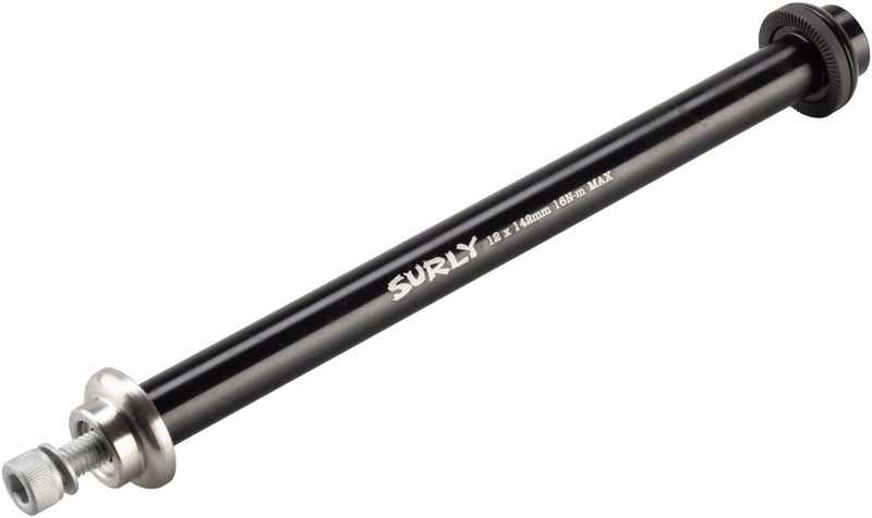 Surly Rear Thru-Axle - 12x142 mm Chromoly Black