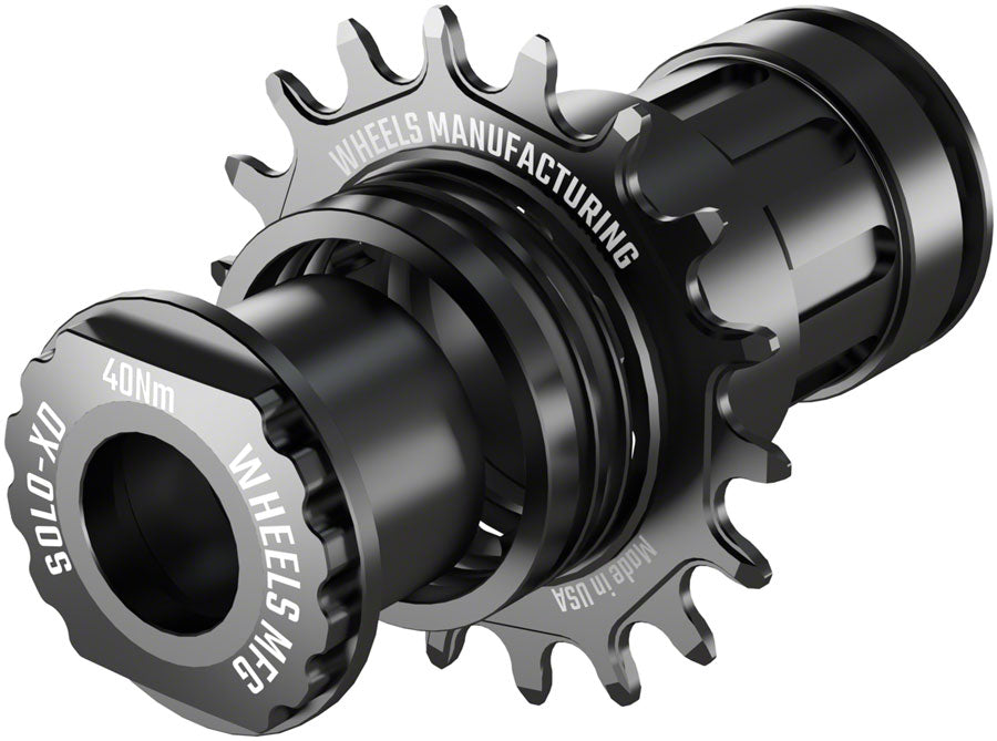 Wheels Manufacturing SOLO-XD XD/XDR Single Speed Conversion Kit - 18t For SRAM XD/XDR Freehub BLK