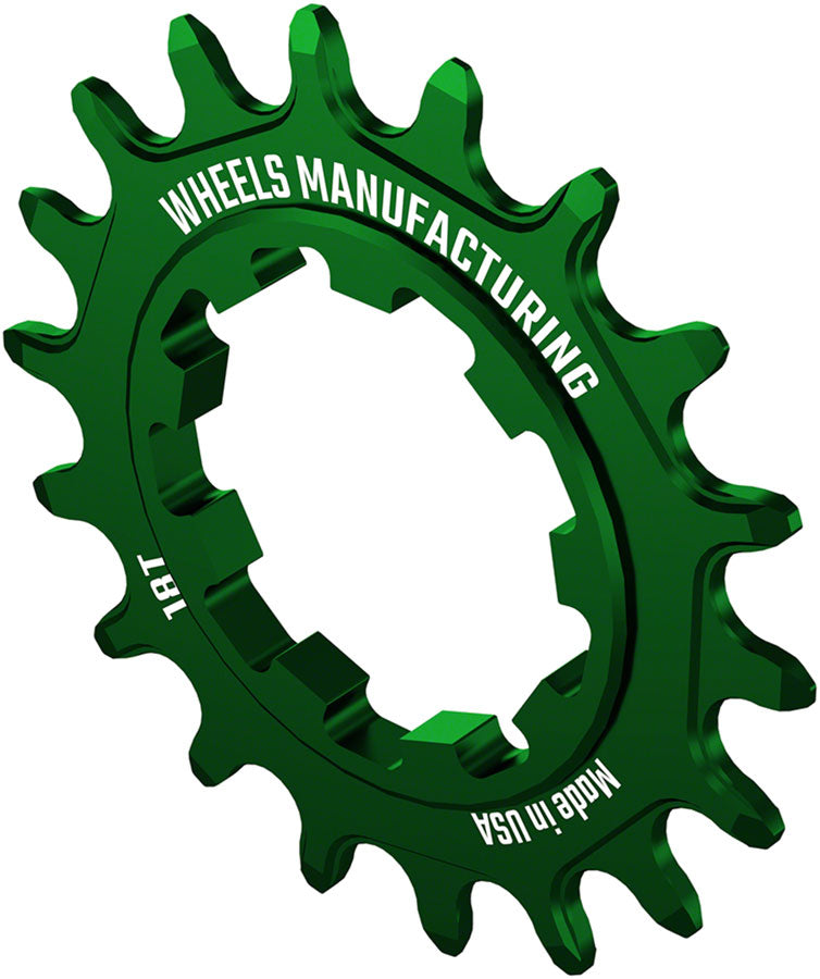 Wheels Manufacturing SOLO-XD Cog - 18t Green