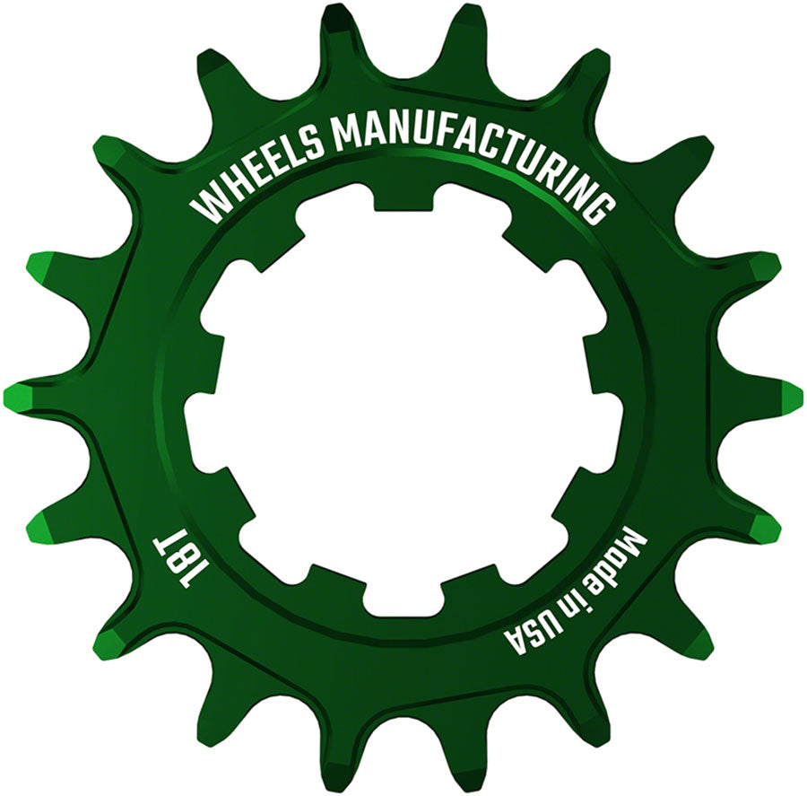 Wheels Manufacturing SOLO-XD Cog - 18t Green