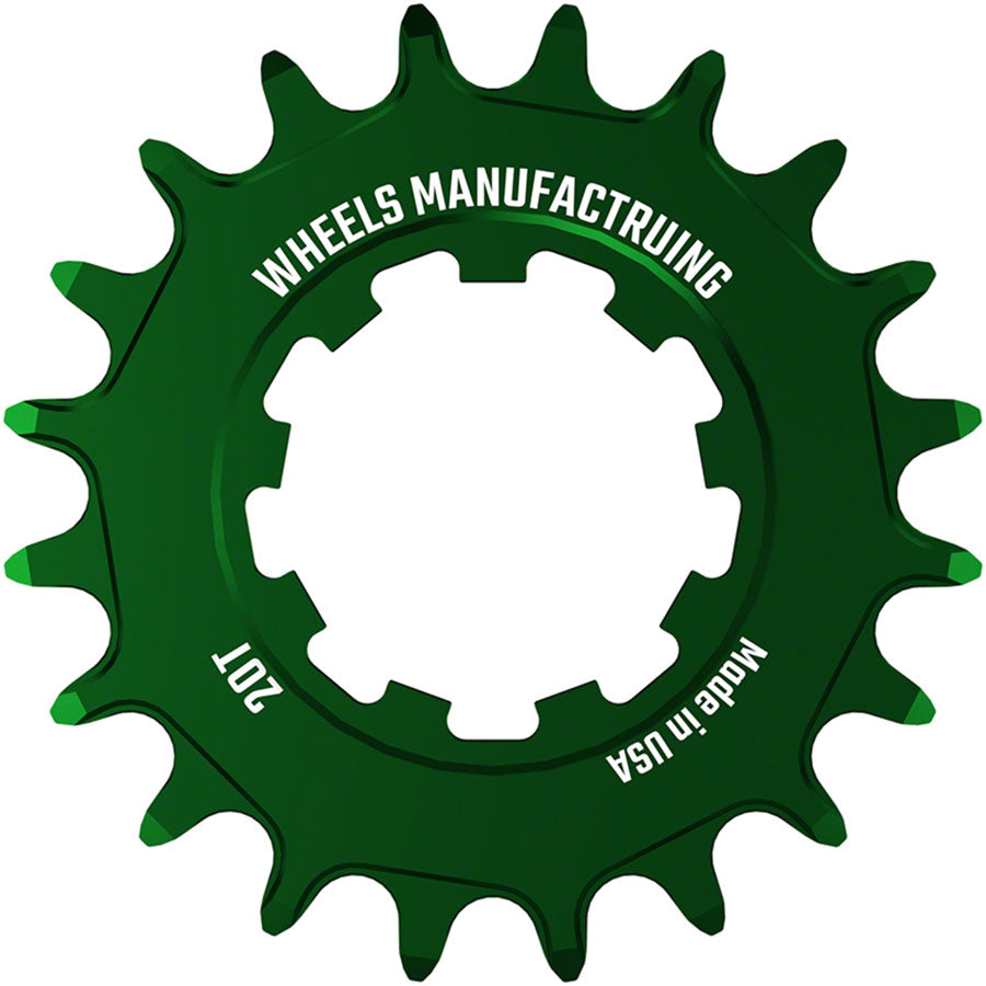 Wheels Manufacturing SOLO-XD Cog - 20t Green