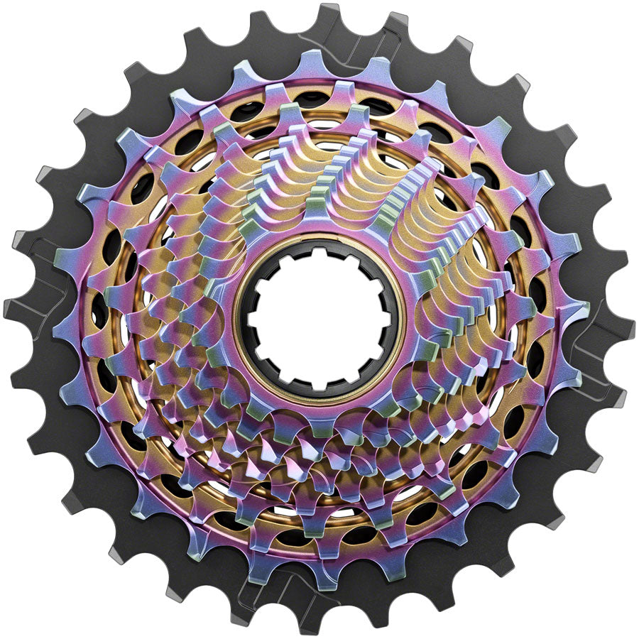 SRAM RED XG-1290 Cassette - 12-Speed, 10-33t, For XDR Driver Body, Rainbow, E1
