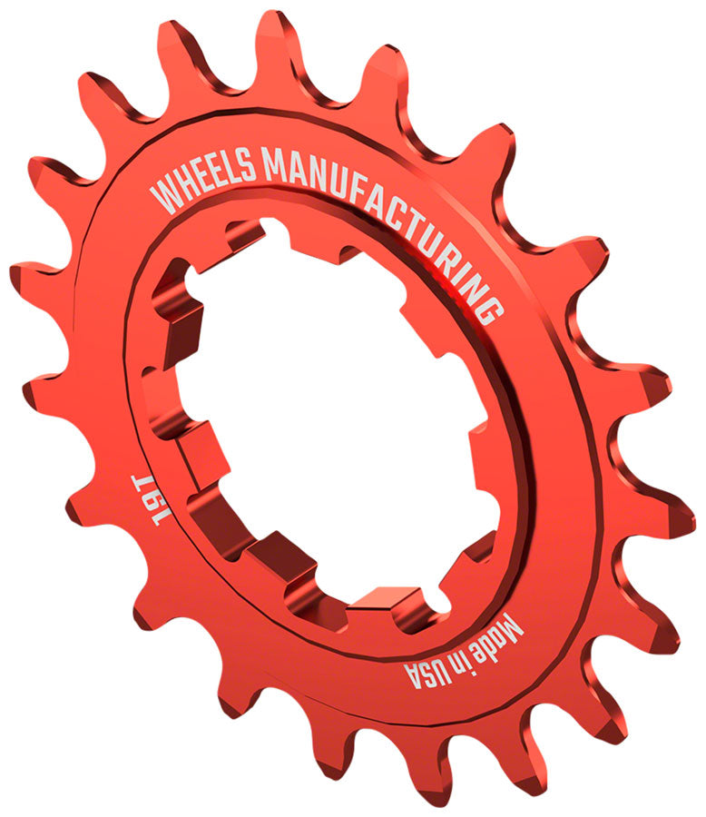 Wheels Manufacturing SOLO-XD Cog - 19t Red