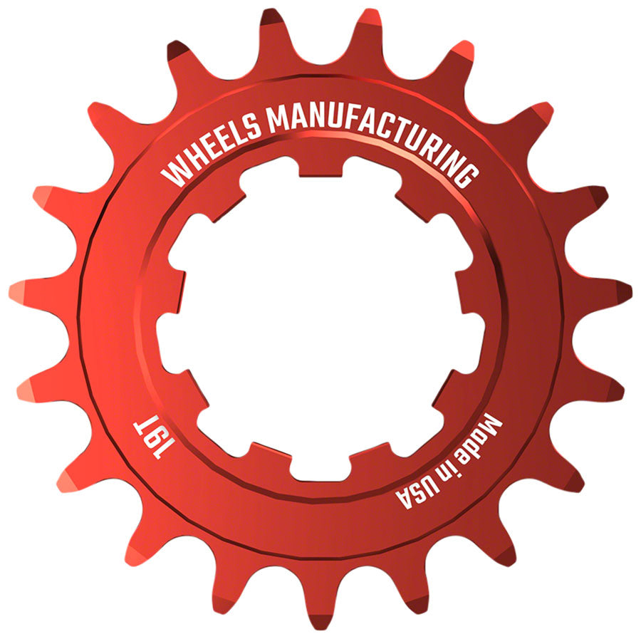 Wheels Manufacturing SOLO-XD Cog - 19t Red