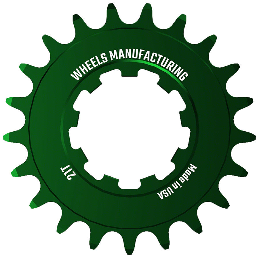 Wheels Manufacturing SOLO-XD Cog - 21t Green