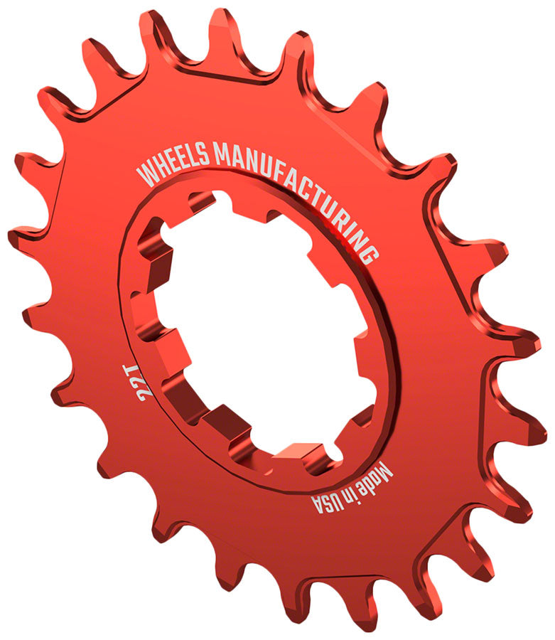 Wheels Manufacturing SOLO-XD Cog - 22t Red