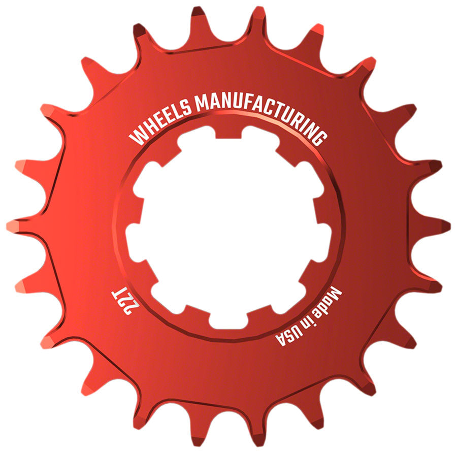 Wheels Manufacturing SOLO-XD Cog - 22t Red