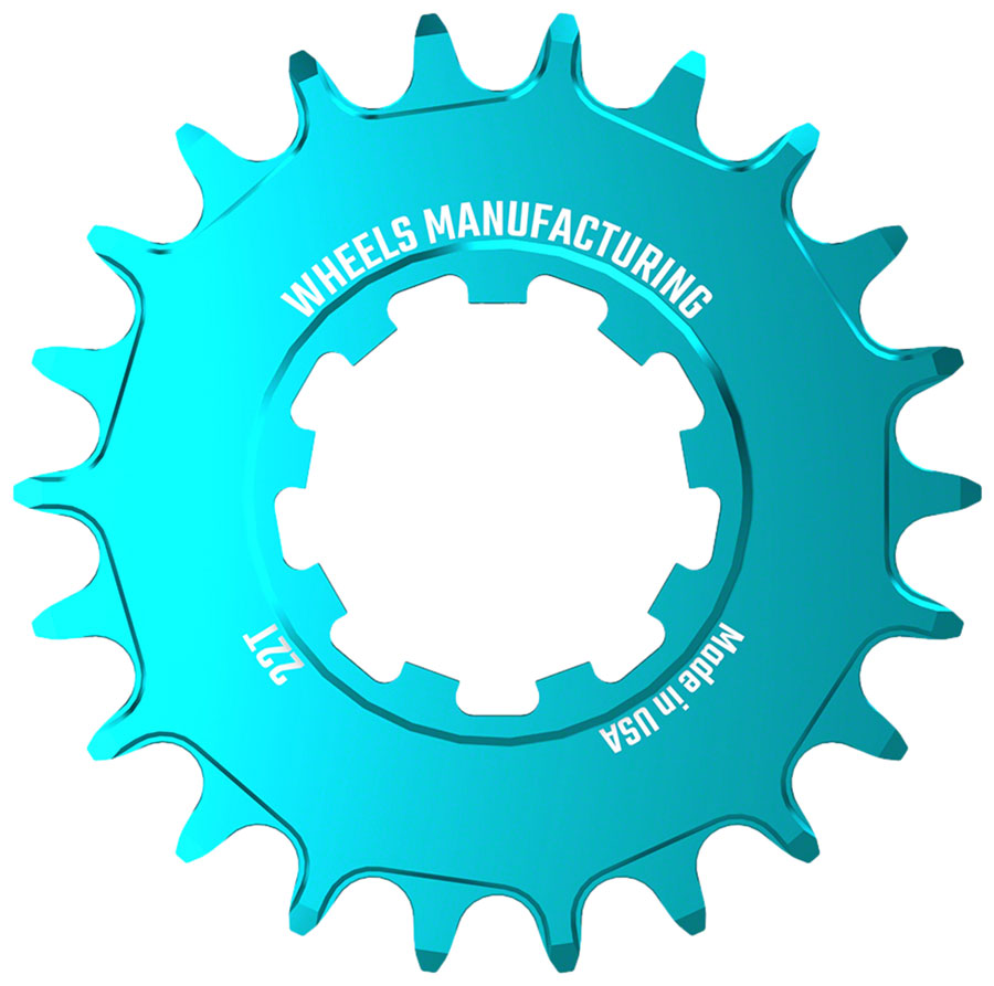 Wheels Manufacturing SOLO-XD Cog - 22t Teal