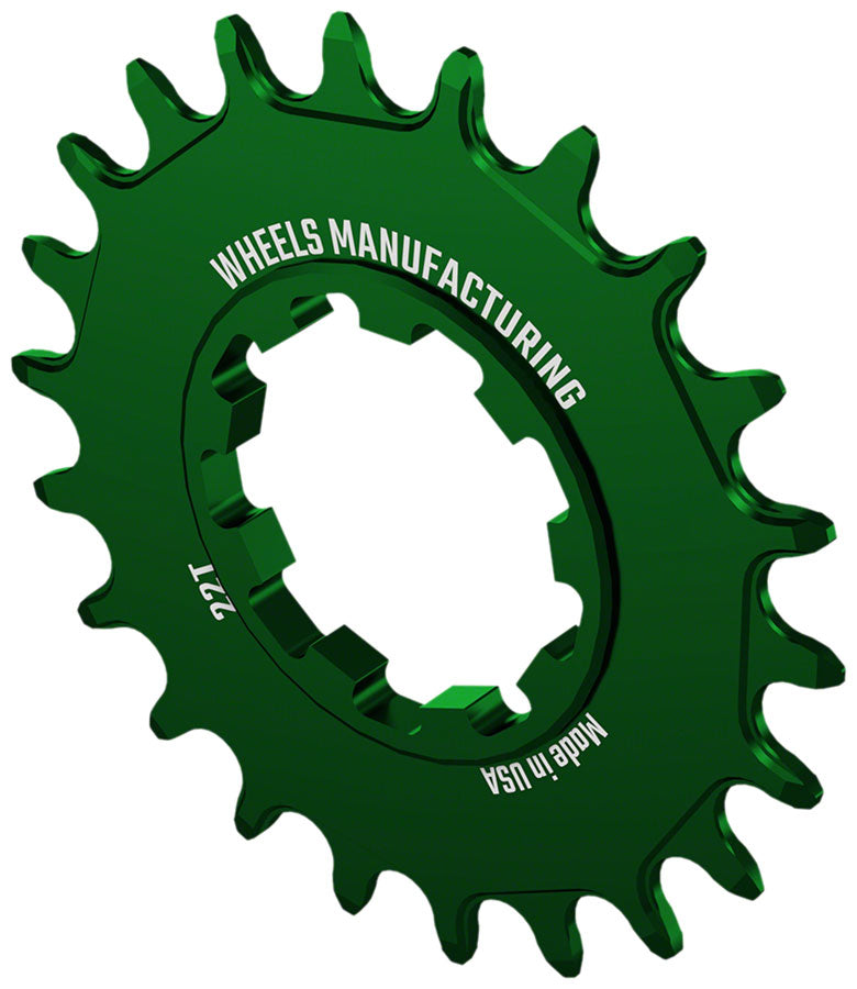 Wheels Manufacturing SOLO-XD Cog - 22t Green