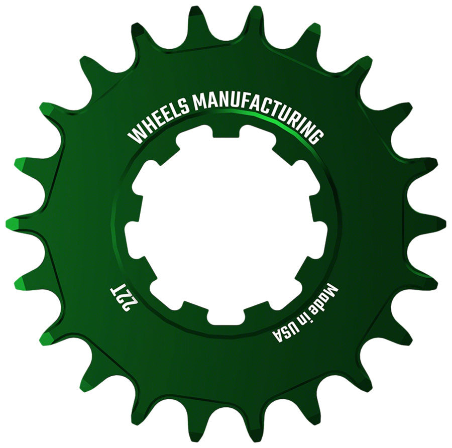 Wheels Manufacturing SOLO-XD Cog - 22t Green