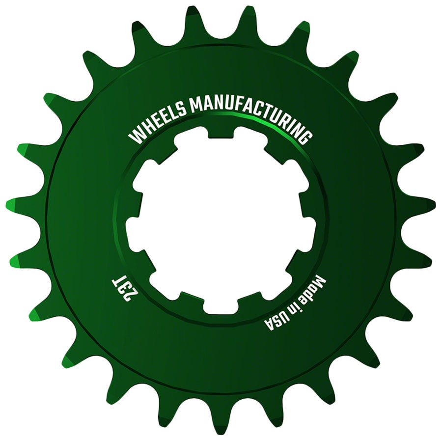 Wheels Manufacturing SOLO-XD Cog - 23t Green